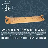 Hammer + Axe Wooden Pong Game Gift