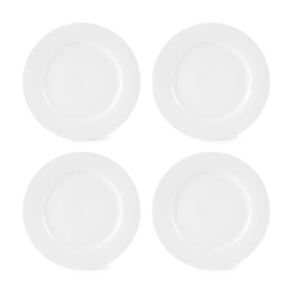 Home Expressions Porcelain Rim 4-pc. Dinner Plates