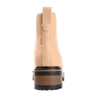 Journee Collection Womens Mirette Stacked Heel Booties