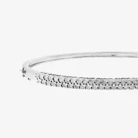 Effy  1/3 CT. T.W. Natural Diamond Sterling Silver Bangle Bracelet