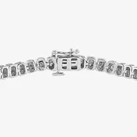 Effy  1/2 CT. T.W. Natural Diamond Sterling Silver 7 Inch Tennis Bracelet