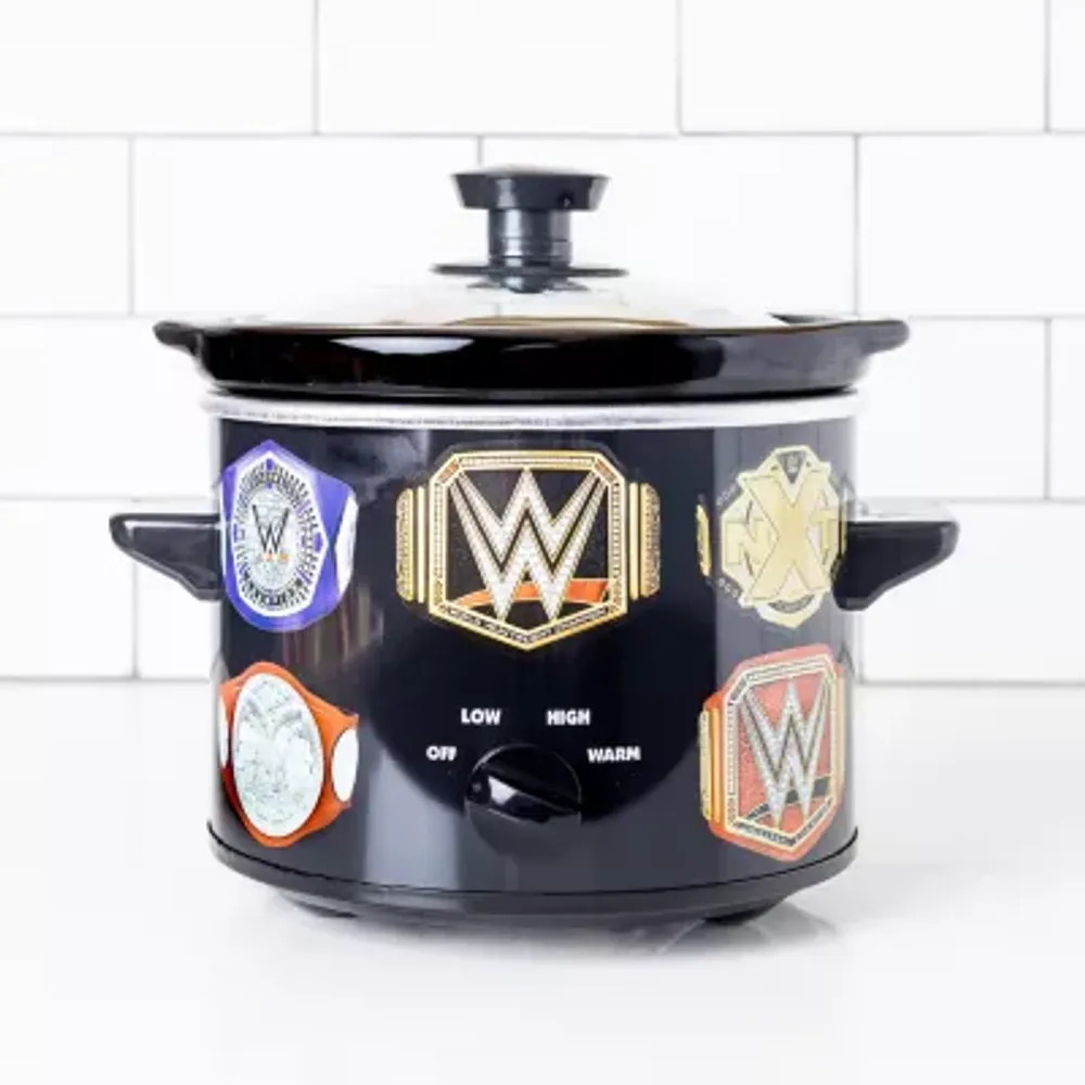 Cooks 1.5 Quart Football Print Slow Cooker