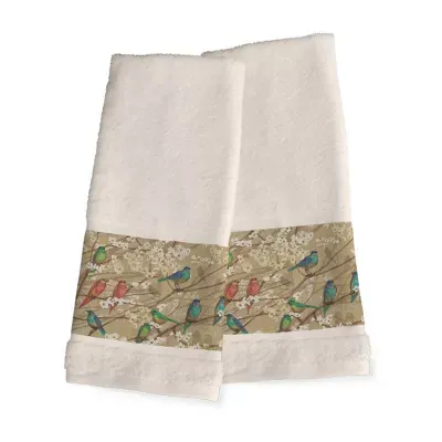 Laural Home Birds & Blossom 2-pc. Hand Towel
