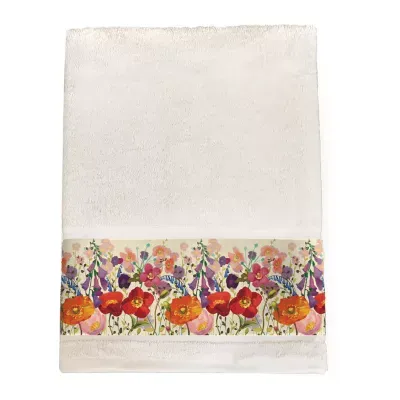Laural Home Couleur Printemps Floral Bath Towel