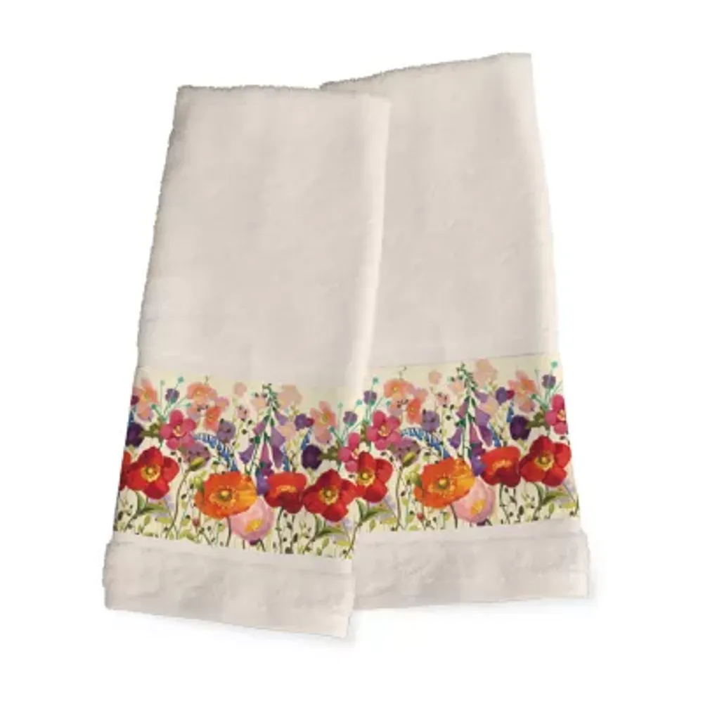 Laural Home Couleur Printemps 2-pc. Hand Towel