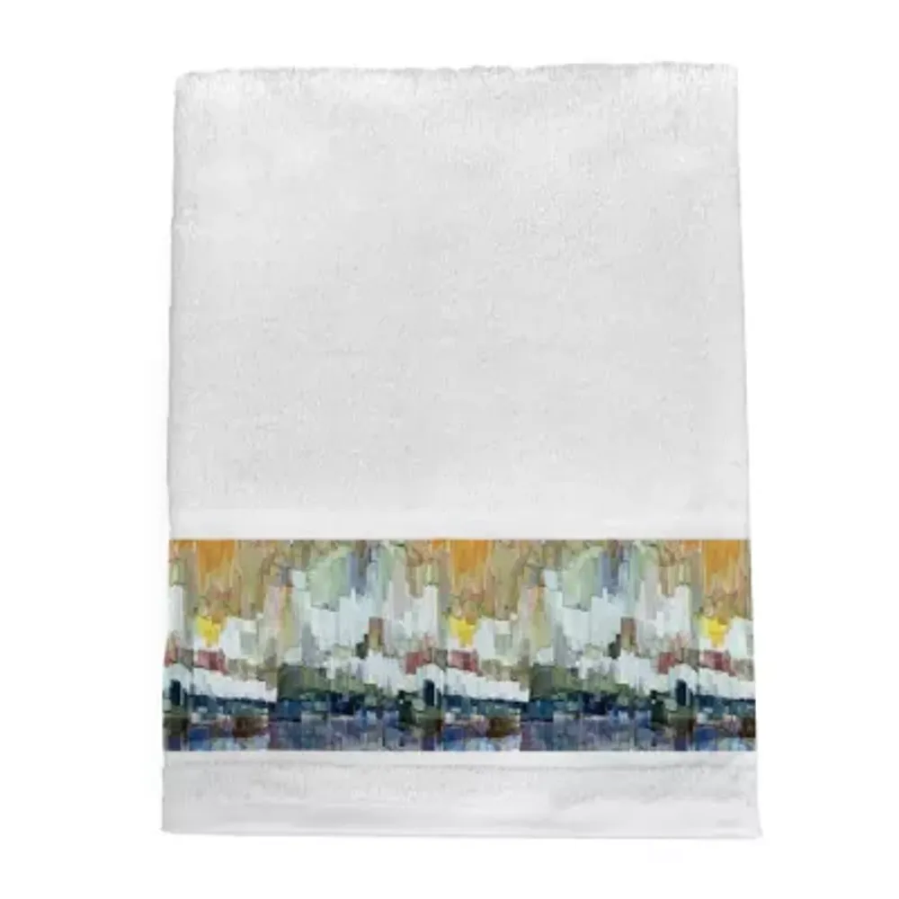 Laural Home Glacier Bay Abstract Bath Towel