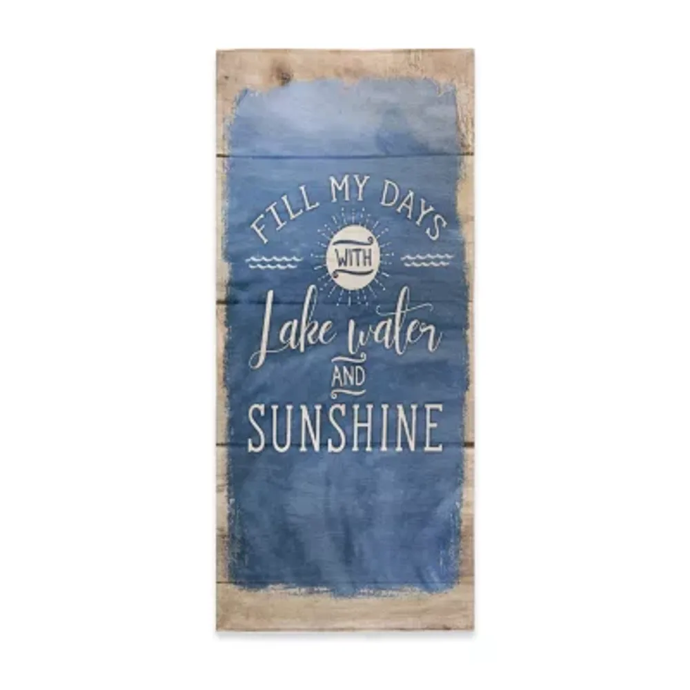 Laural Home Lakewater & Sunshine Beach Towel