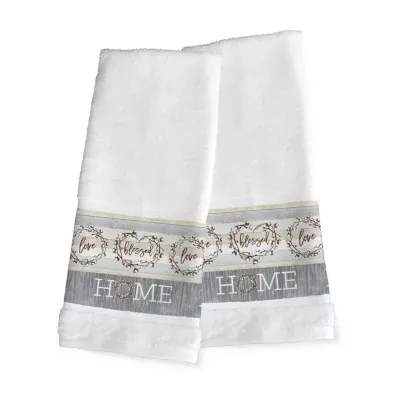 Laural Home Loving Home 2-pc. Hand Towel
