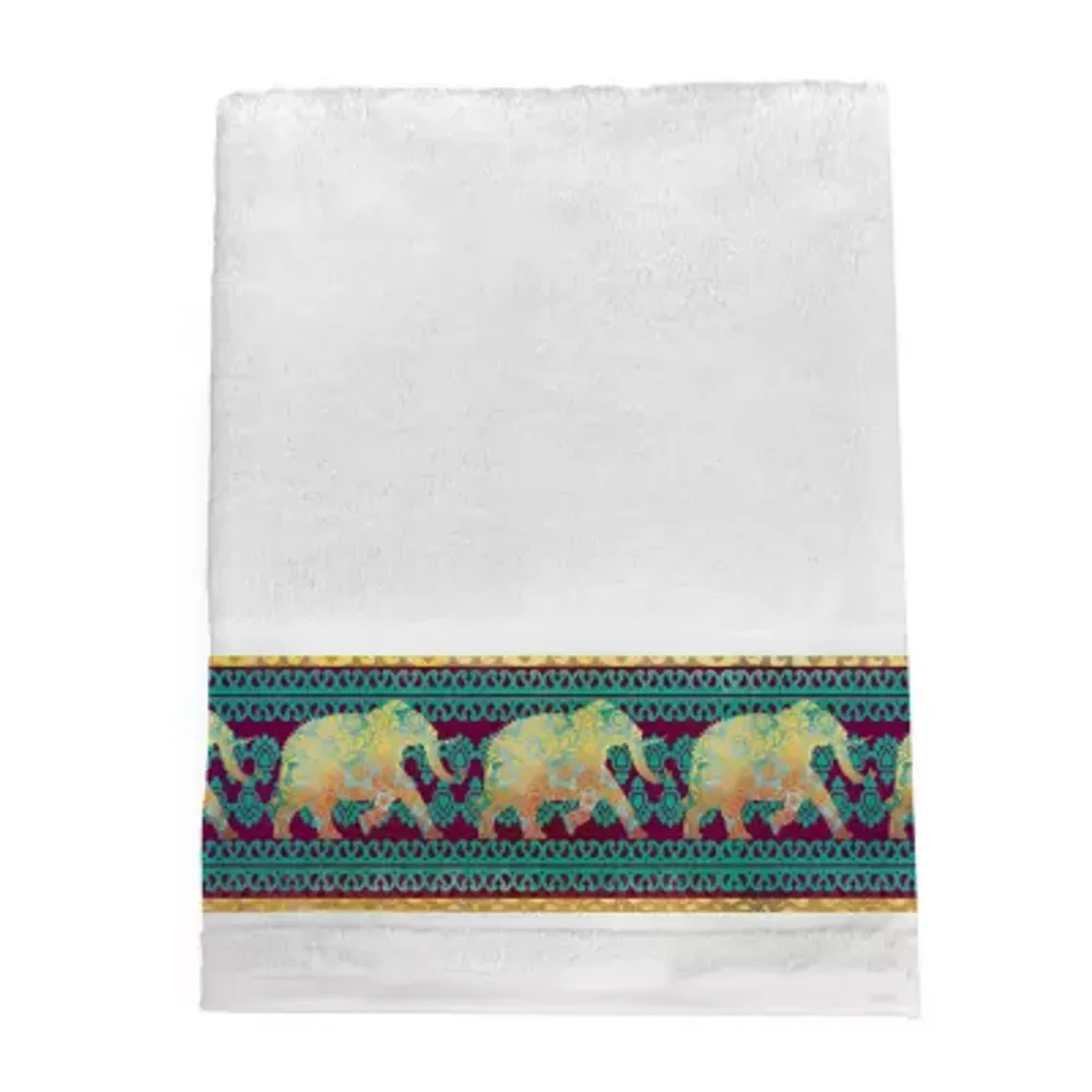 Laural Home Marrakesh Animal Bath Towel