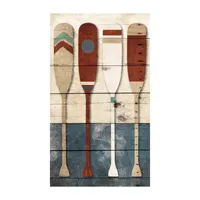 Laural Home Playful Oars Beach Towel