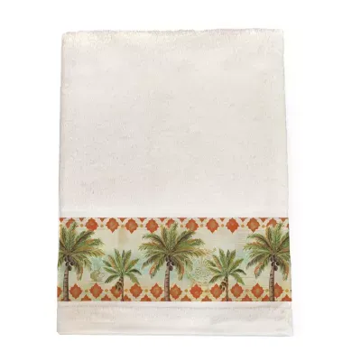 Laural Home Spice Palm Bath Towel
