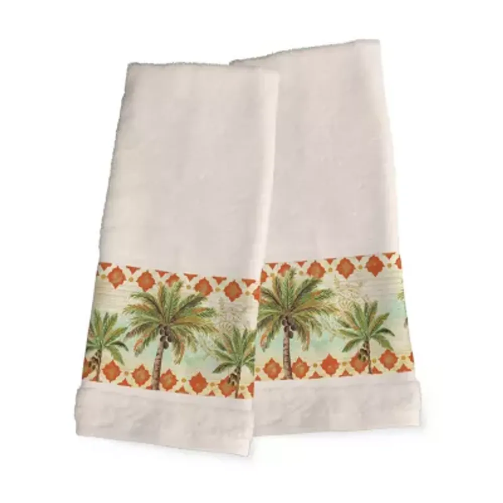 Dream Beach Shells Hand Towels - Laural Home