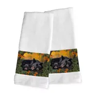 Laural Home Warm Cozy Bears 2-pc. Hand Towel