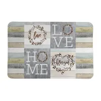 Laural Home Loving Home Memory Foam Bath Rug