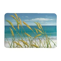 Laural Home Summer Breeze Memory Foam Bath Rug