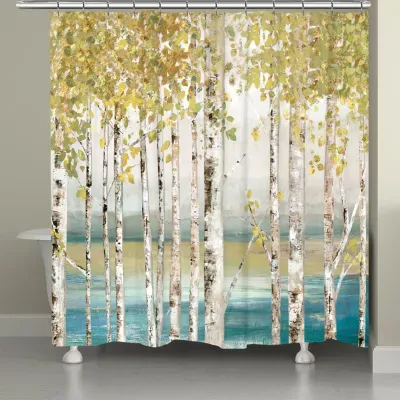 Laural Home Birches Of Autumn Shower Curtain