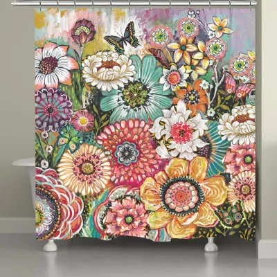 Laural Home Bohemian Whimsy Shower Curtain