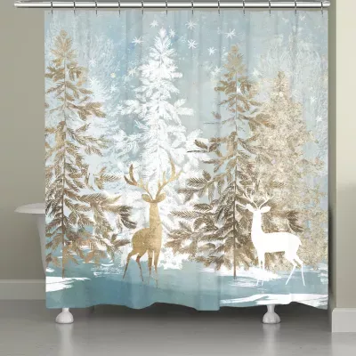Laural Home Winter Wonderland Shower Curtain
