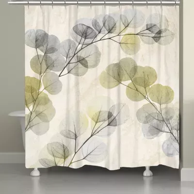 Laural Home Smoky Eucalyptus Shower Curtain