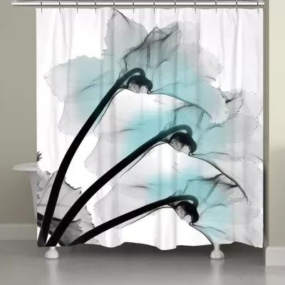 Laural Home Blue Orchid Shower Curtain