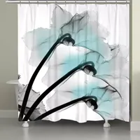 Laural Home Blue Orchid Shower Curtain