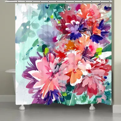 Laural Home Super Bloom Shower Curtain