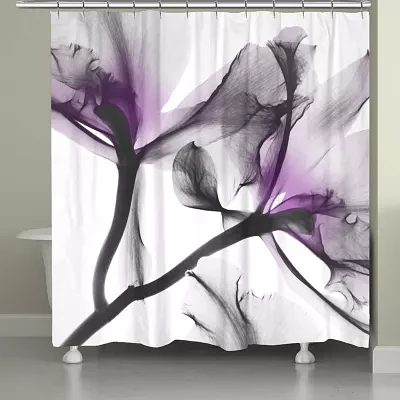 Laural Home Lavender Cyclamen Shower Curtains