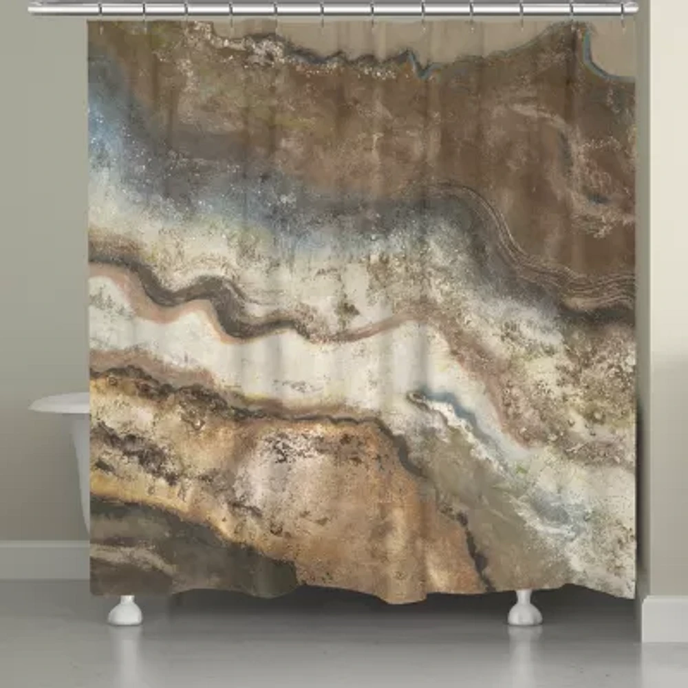 Laural Home Lava Flow Shower Curtain