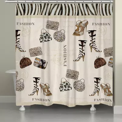 Laural Home Wild For Fashion Shower Curtain