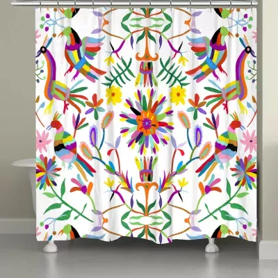 Laural Home Otomi Inspired Shower Curtains