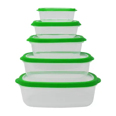 Farberware Vented Nesting 10-pc. Stackable Food Container