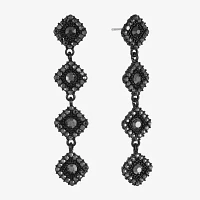 Mixit Black Drop Earrings