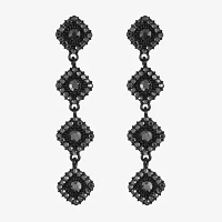 Mixit Black Drop Earrings