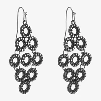 Mixit Black Chandelier Earrings