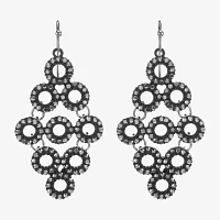 Mixit Black Chandelier Earrings