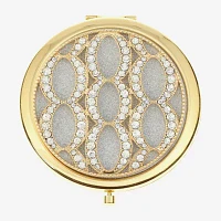 Monet Jewelry Rose Tone Compact Mirror