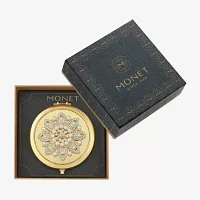 Monet Jewelry Gold Tone Gold Tone Compact Mirror