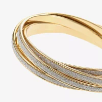 Monet Jewelry Two Tone Bangle Bracelet