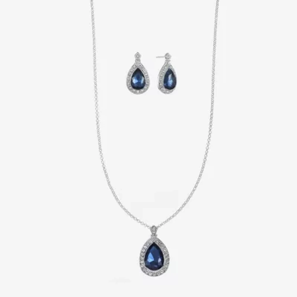 Monet Jewelry Pendant Necklace And Drop Earring 2-pc. Jewelry Set