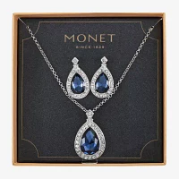 Monet Jewelry Pendant Necklace And Drop Earring 2-pc. Jewelry Set