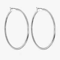 Monet® Gold-Tone Thin Large Hoop Earrings