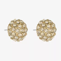 Monet® Pavé Ball Stud Earrings