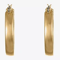 Liz Claiborne Gold Tone Hoop Earrings