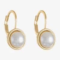 Monet Jewelry Simulated Pearl Drop Earrings