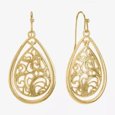 Liz Claiborne® Teardrop Drop Earrings