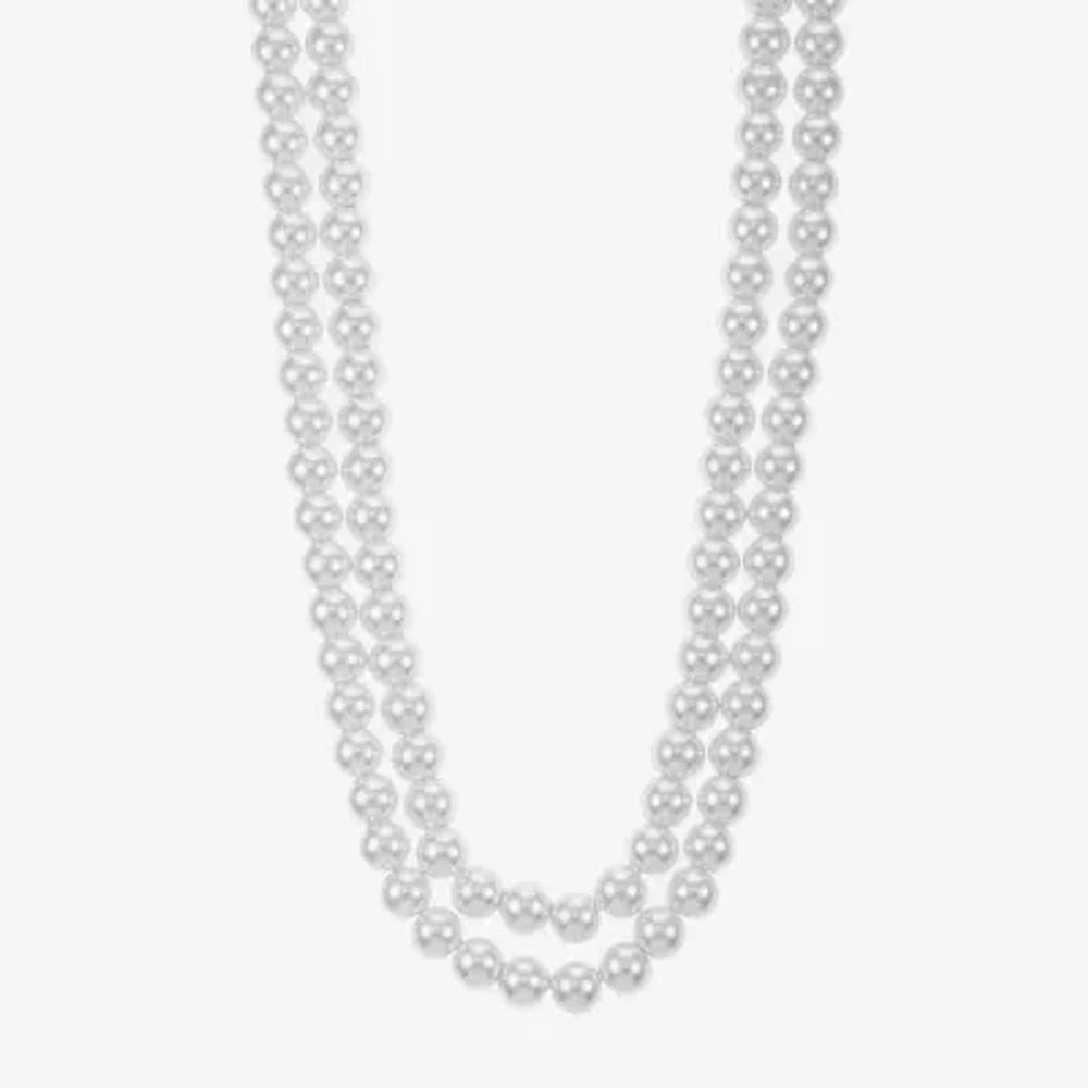 Monet Jewelry Silver Tone Collar Necklace