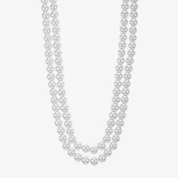 Monet Jewelry Silver Tone Collar Necklace