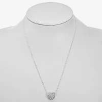 Monet Jewelry Silver Tone 18 Inch Rolo Pendant Necklace