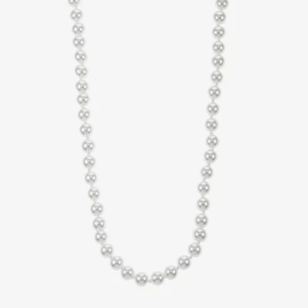 Monet Jewelry Simulated Pearl 18 Inch Strand Necklace