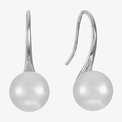 Monet Jewelry Timeless Womens Simulated Pearl Drop Earrings